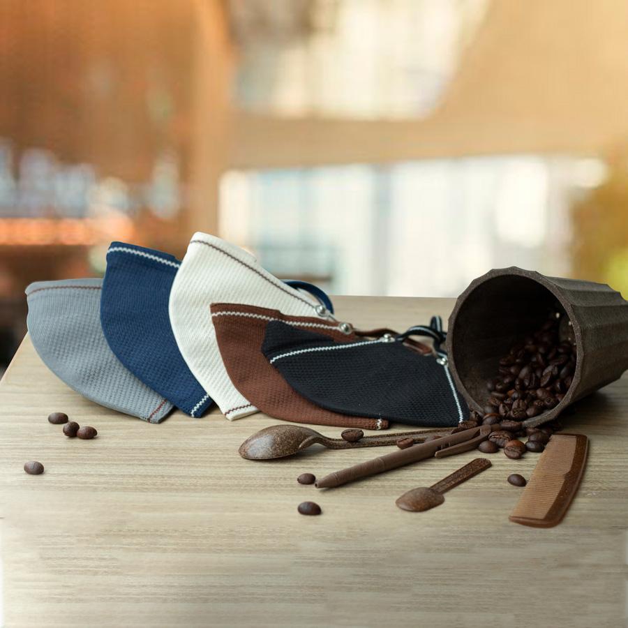 Products made from coffee grounds